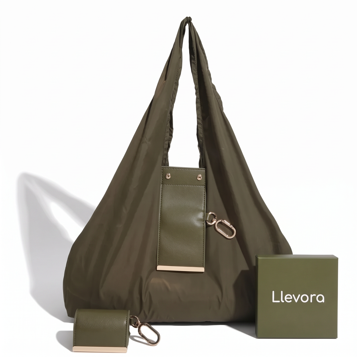 Llavero convertible en bolso
